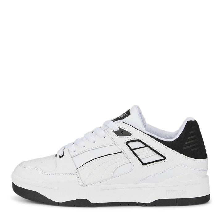PUMA Slipstream leren schoenen – wit/zwart