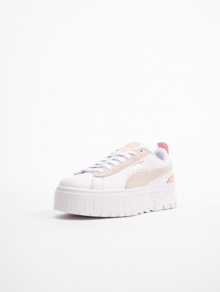 PUMA Mayze Gentle damessneakers – wit/veergrijs