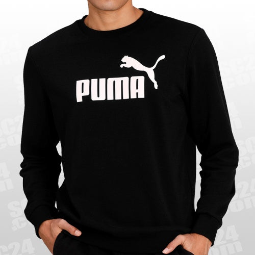 PUMA Essentials Big Logo Crew Neck Sweatshirt voor heren