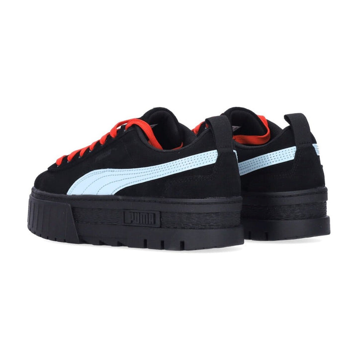 PUMA x Dua Lipa Mayze SD damessneakers – zwart leer