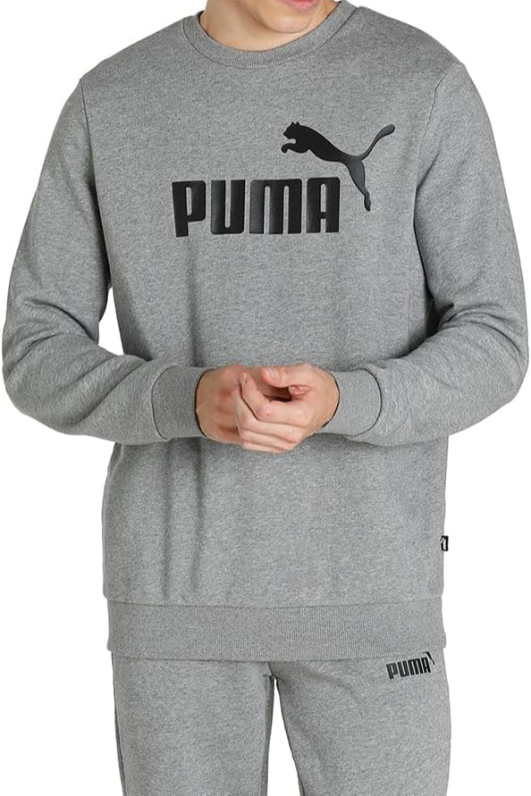 PUMA Essentials Big Logo Crew Neck Sweatshirt voor heren