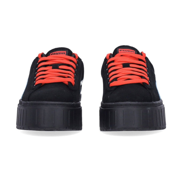 PUMA x Dua Lipa Mayze SD damessneakers – zwart leer