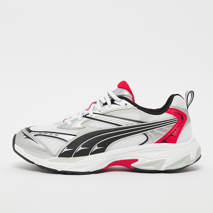 Puma Morphic Lowtop Sneakers voor Heren – Rood/Wit