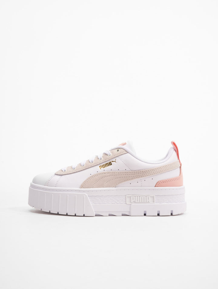 PUMA Mayze Gentle damessneakers – wit/veergrijs