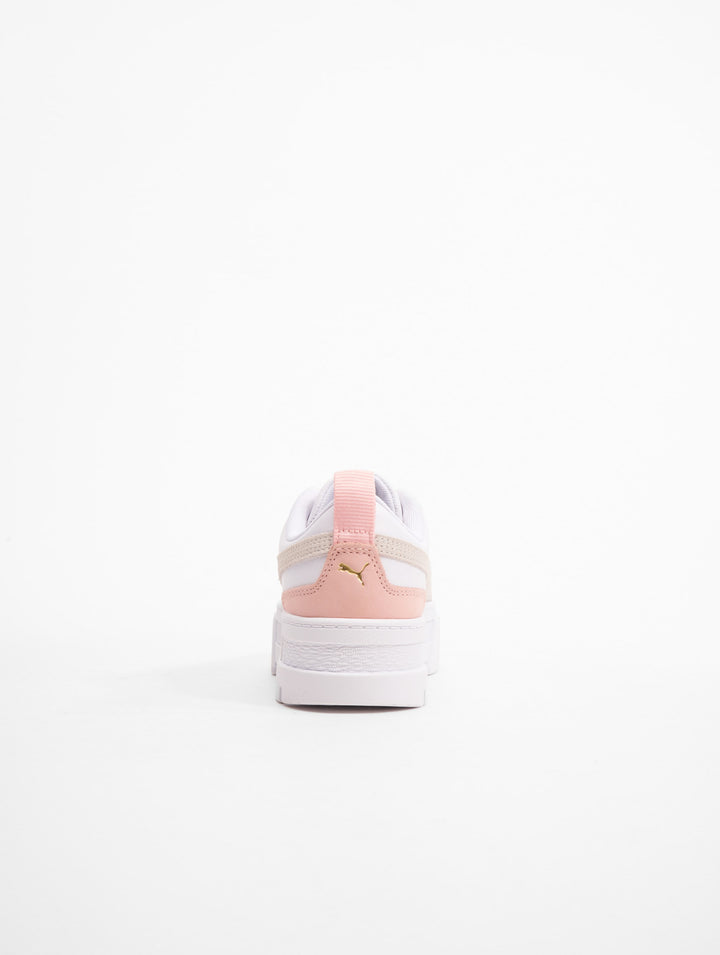 PUMA Mayze Gentle damessneakers – wit/veergrijs