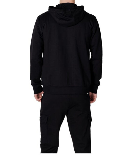 Emporio Armani EA7 Katoenen Capshirt Zwart – Hoodie