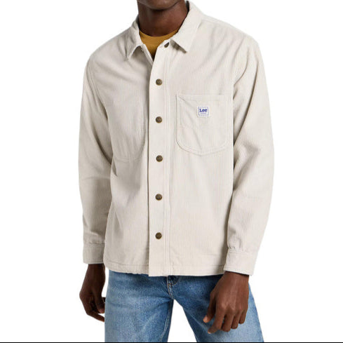 Lee Worker Overshirt Beige – Overhemd