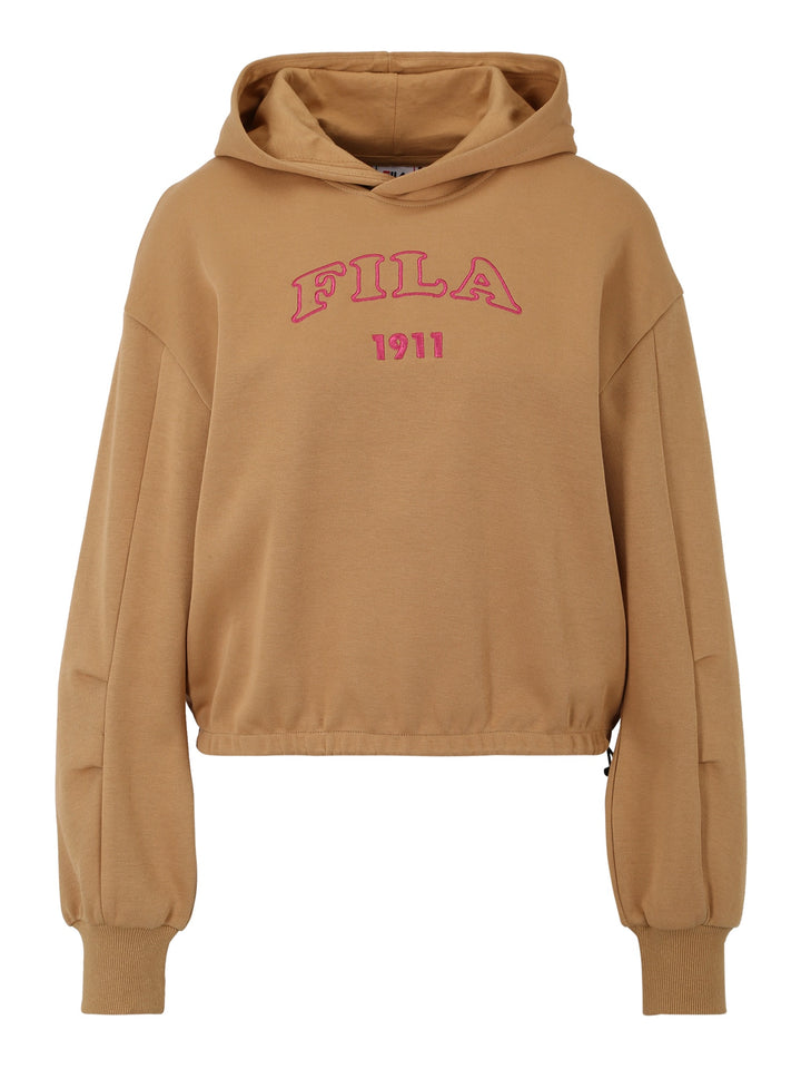 Fila Toyonaka Hoodie Lichtbruin/Rood