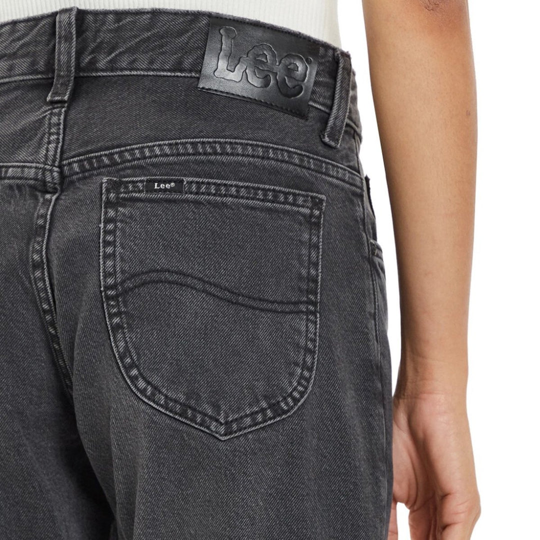 Lee Dames Rider Slim Fit Jeans Grijs