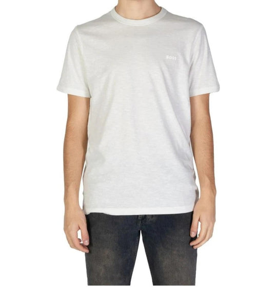 Hugo Boss Short Sleeve Crew Neck T-Shirt White