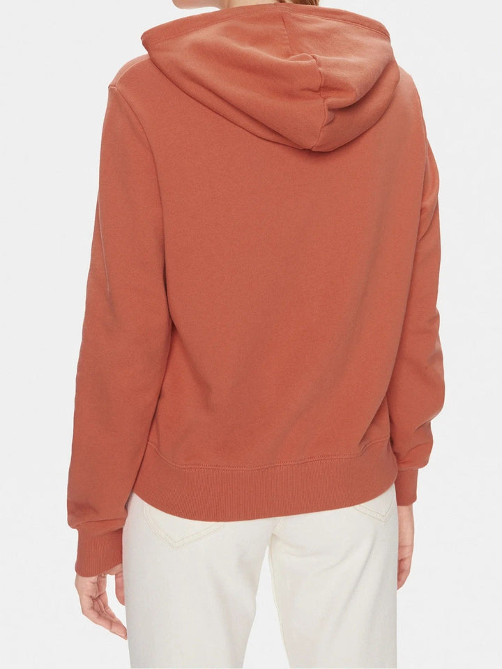 Wrangler Regular Hoodie Burnt Sienna