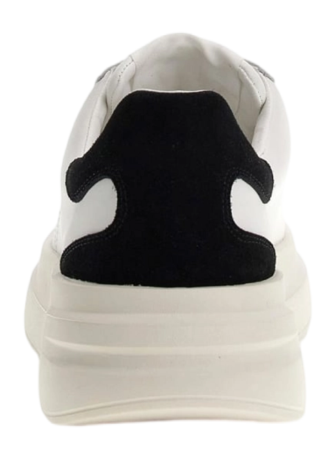 Guess Elba Heren Sneakers – Wit/Zwart