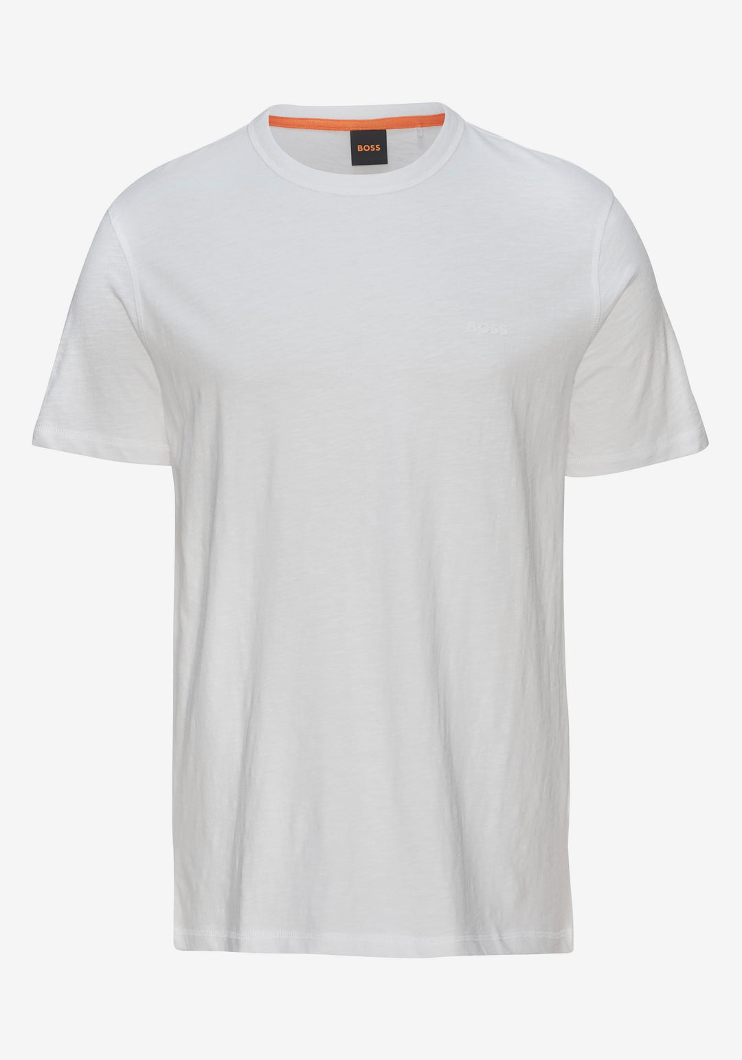 Hugo Boss T-shirt met korte mouwen en ronde hals, wit