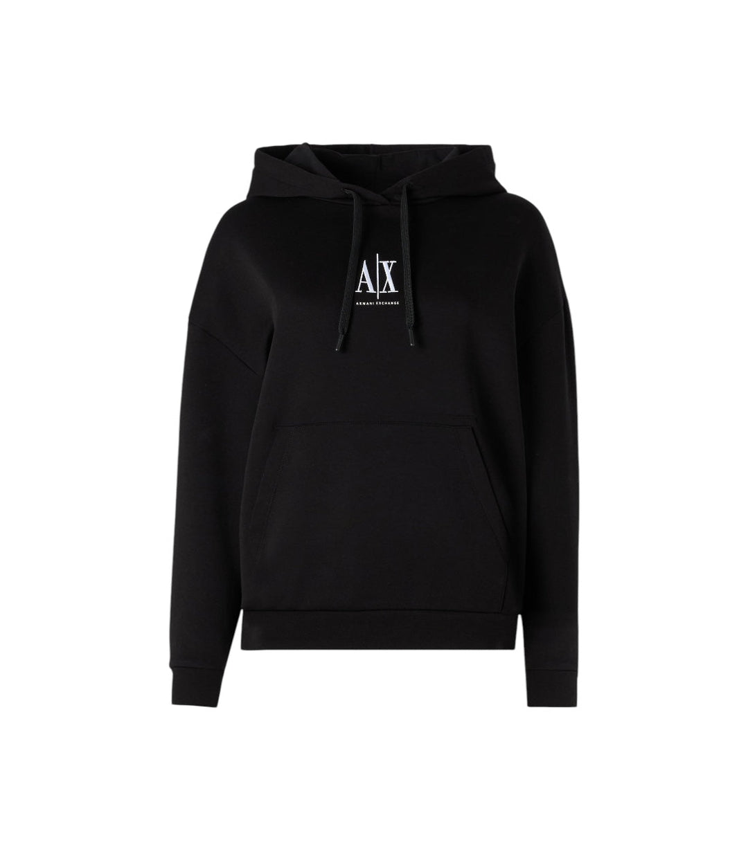 Armani Exchange Dames Capsule Sweatshirt Zwart – Hoodie
