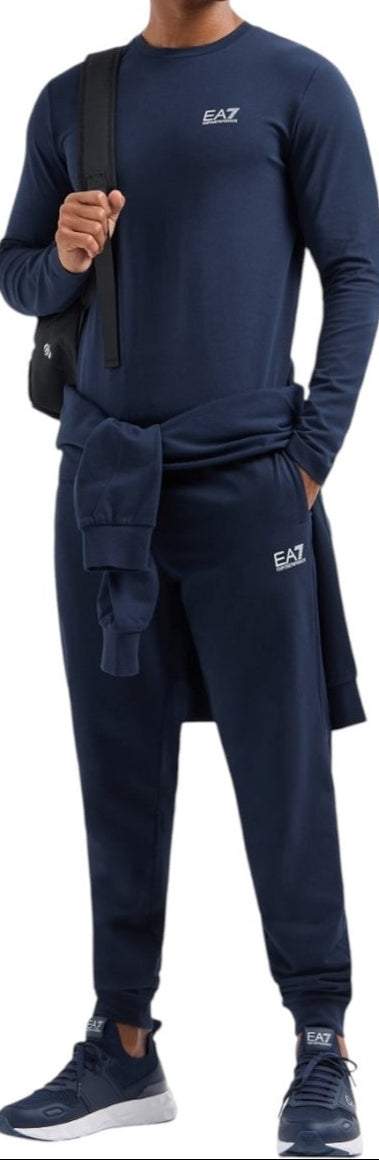 Armani Exchange Blauw Katoenen Overhemd