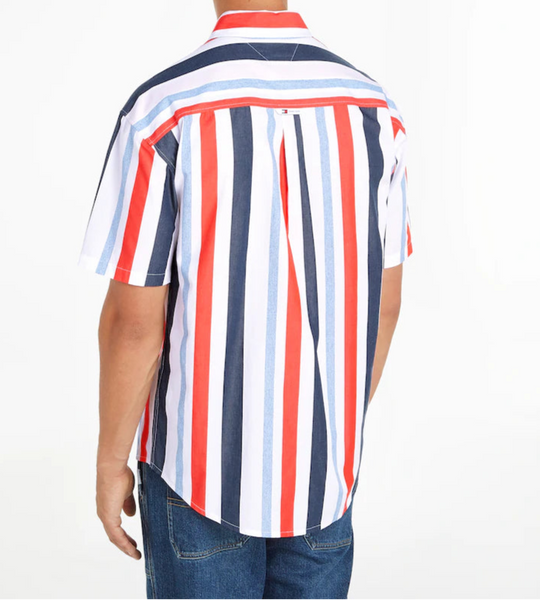 Tommy Hilfiger Men's Striped Shirt – Multicolor