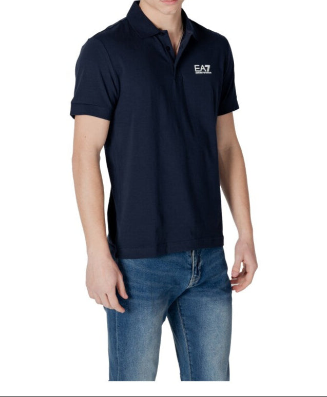 Armani Exchange borstlogo poloshirt