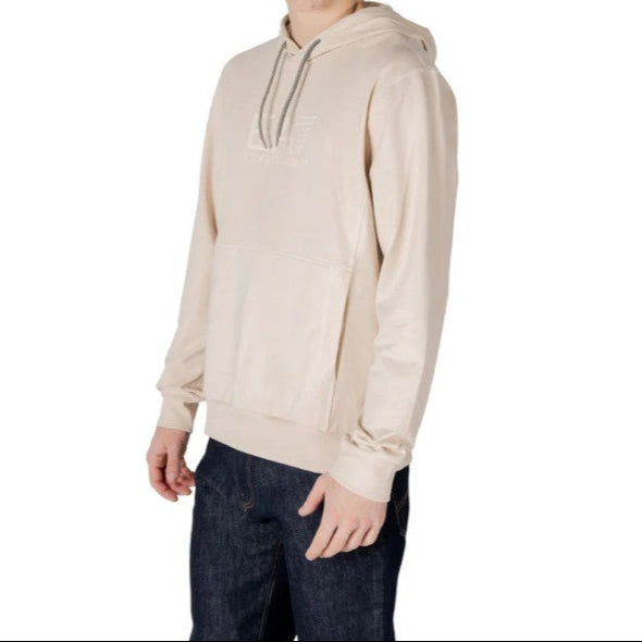 Emporio Armani EA7 Capshirt Sweatshirt Beige – Hoodie
