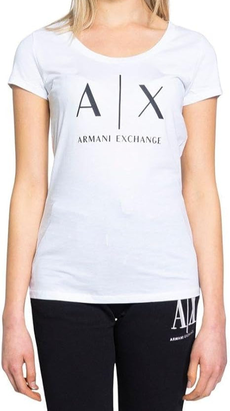 Armani Exchange heren logo T-shirt