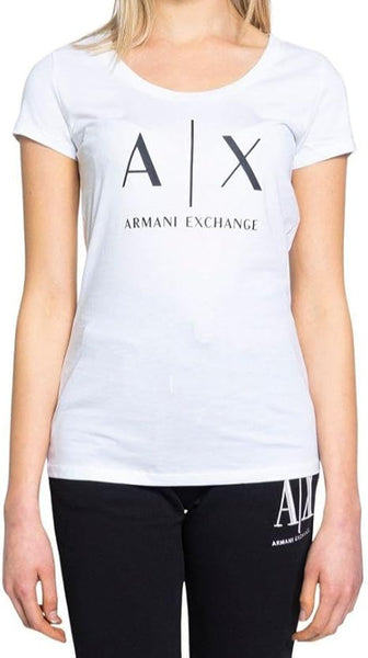 Armani Exchange heren logo T-shirt