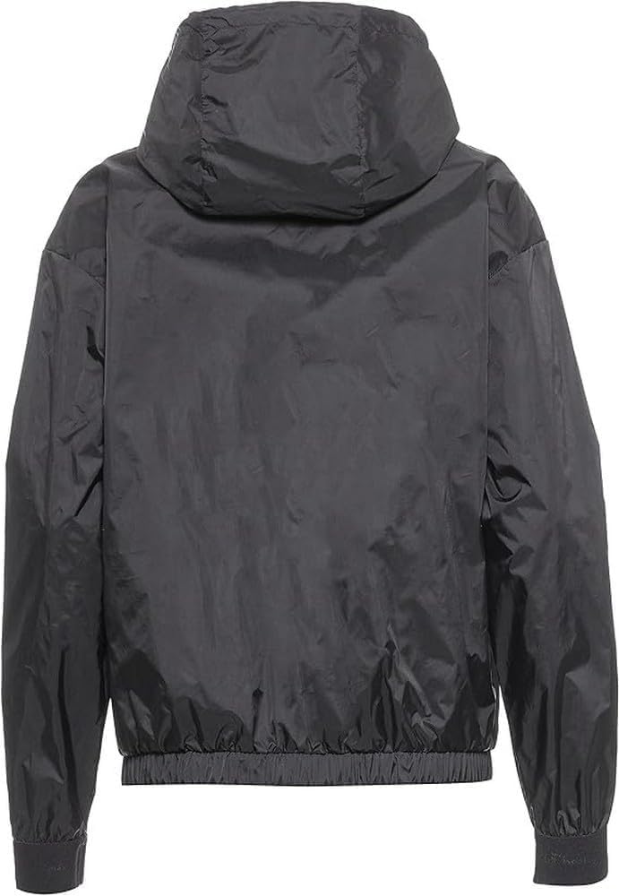 Champion Dames Legacy Outdoor Gecoat Nylon Capuchonjack – Zwart