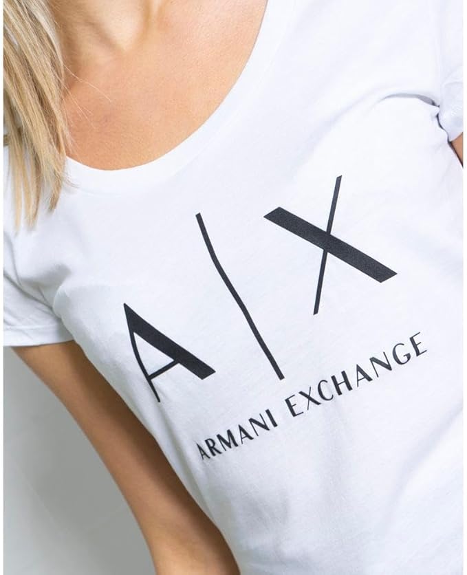 Armani Exchange heren logo T-shirt
