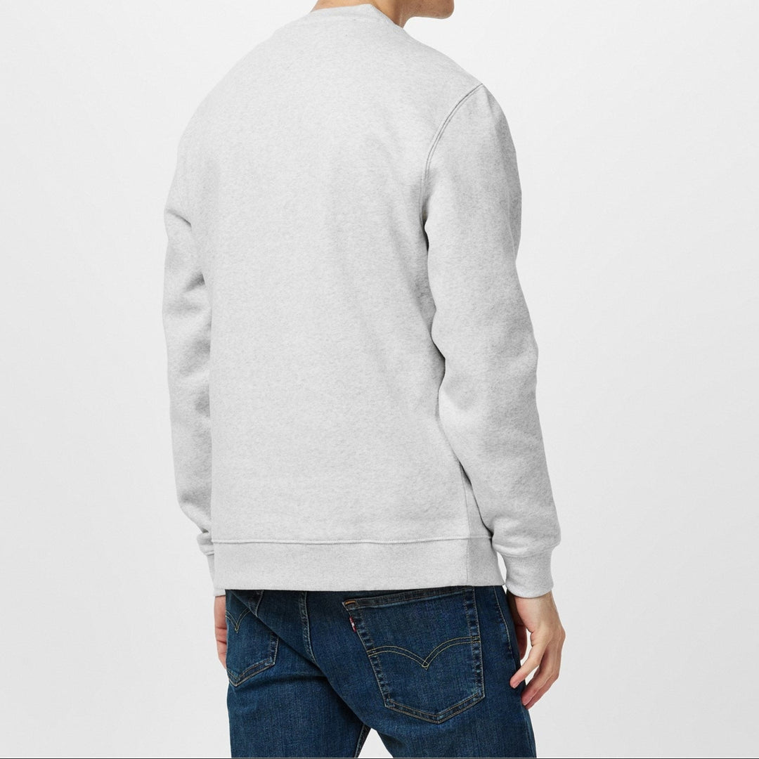 Tommy Jeans Crew Neck Logo Sweatshirt in Grijs