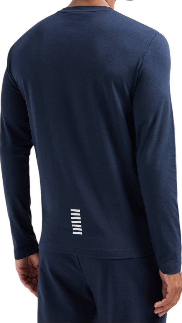 Armani Exchange Blauw Katoenen Overhemd