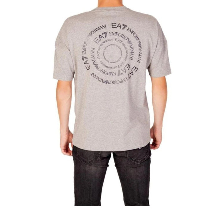 Armani Exchange grijs katoenen T-shirt