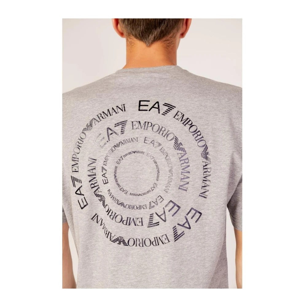 Armani Exchange grijs katoenen T-shirt