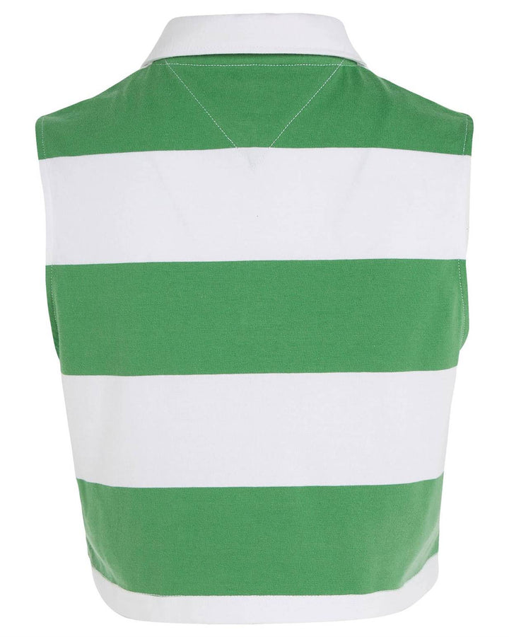 Tommy Jeans TJW Crop Badge Stripe SL Polo