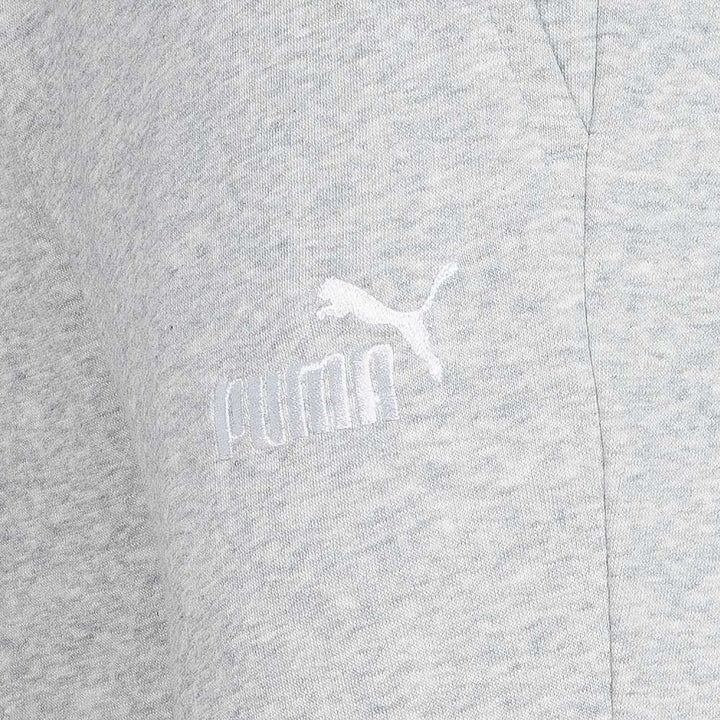 PUMA Essentials Fleecebroek voor heren – Zilver