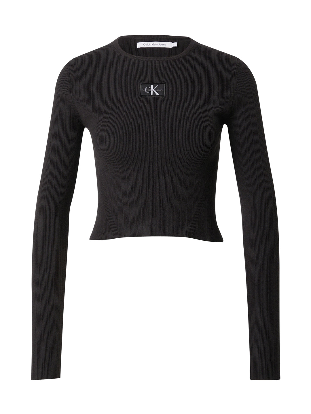 Calvin Klein Jeans Dames Geribbelde Easy Trui