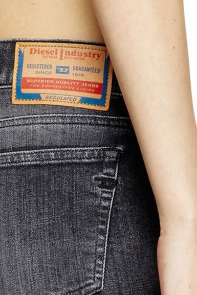 Diesel Denim Broek Zwart