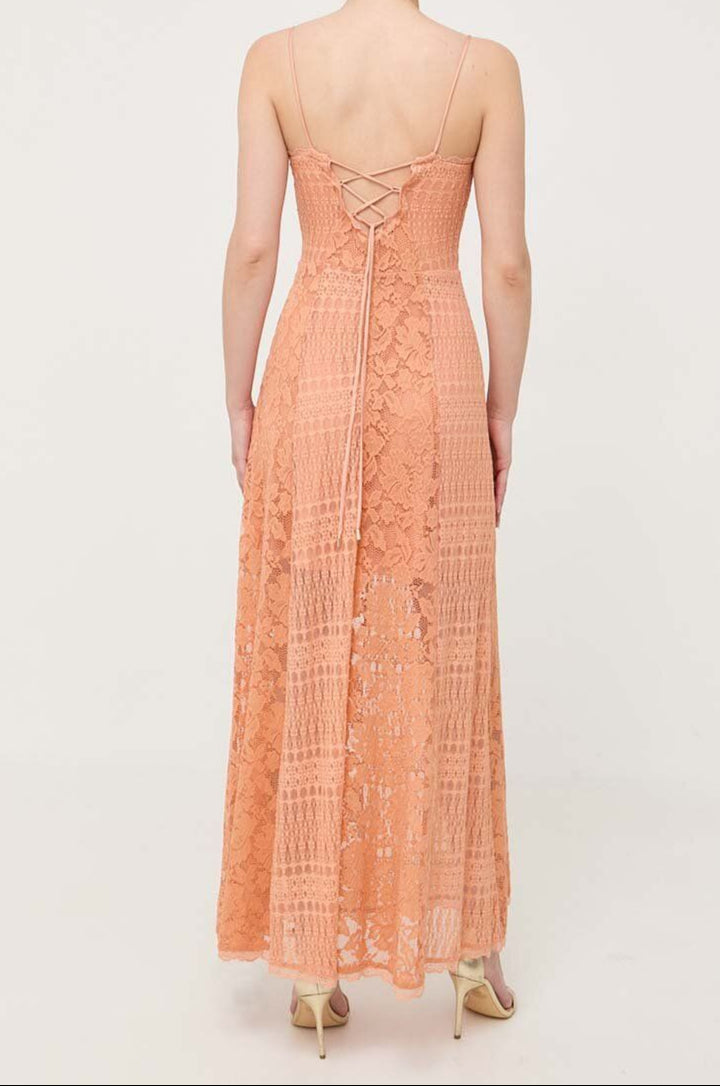 Guess dames kanten maxi-jurk