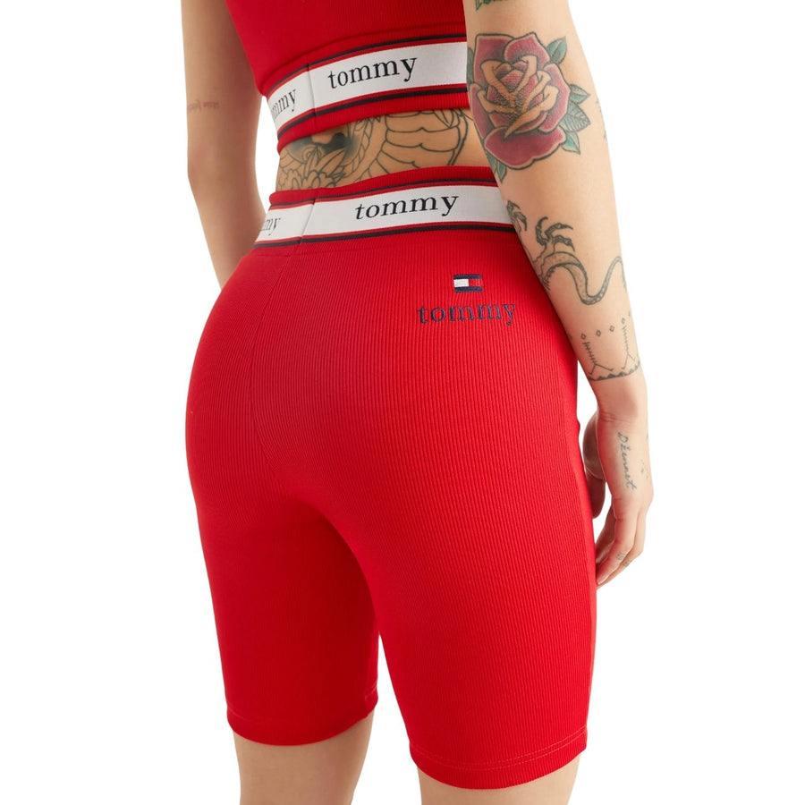 Tommy Jeans dames geribbelde jersey shorts