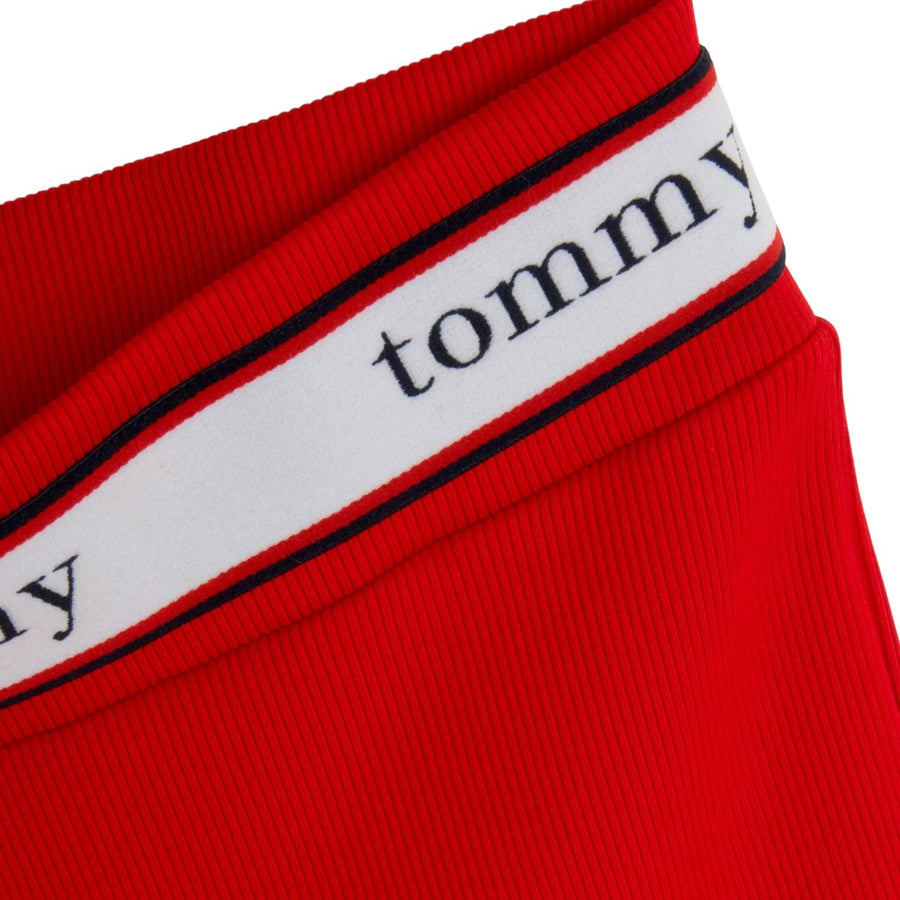 Tommy Jeans dames geribbelde jersey shorts