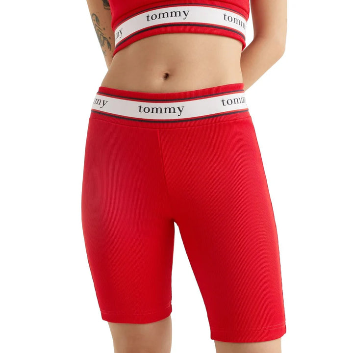 Tommy Jeans dames geribbelde jersey shorts