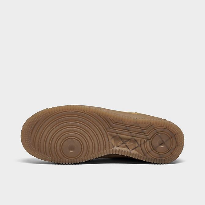 Nike Air Force 1 LV8 kinderschoenen voor grote kinderen – Licht Brits bruin/Kokosmelk/Gum donkerbruin/Bordeauxrood