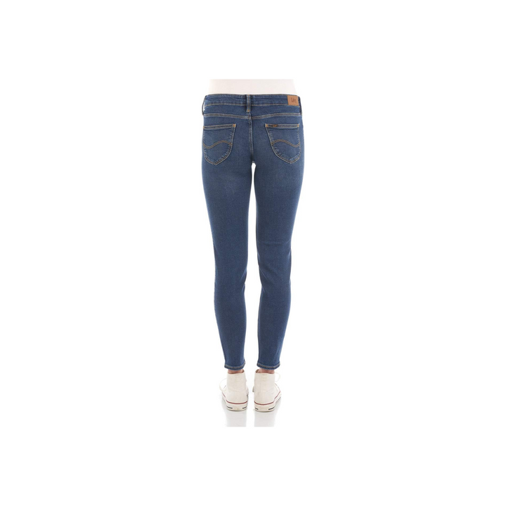 Lee Dames Scarlett Jeans Blauw