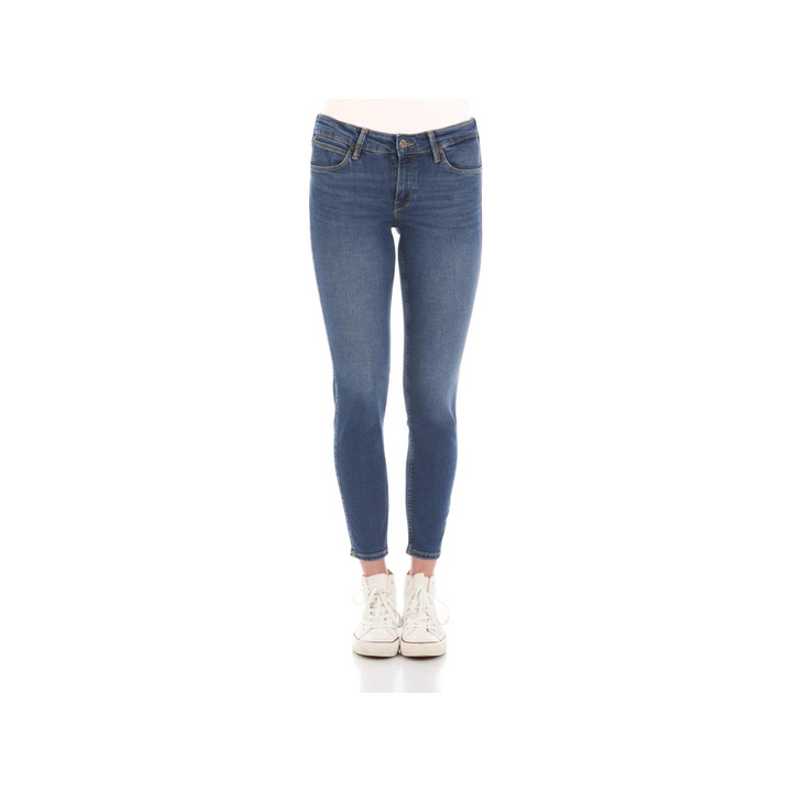 Lee Dames Scarlett Jeans Blauw