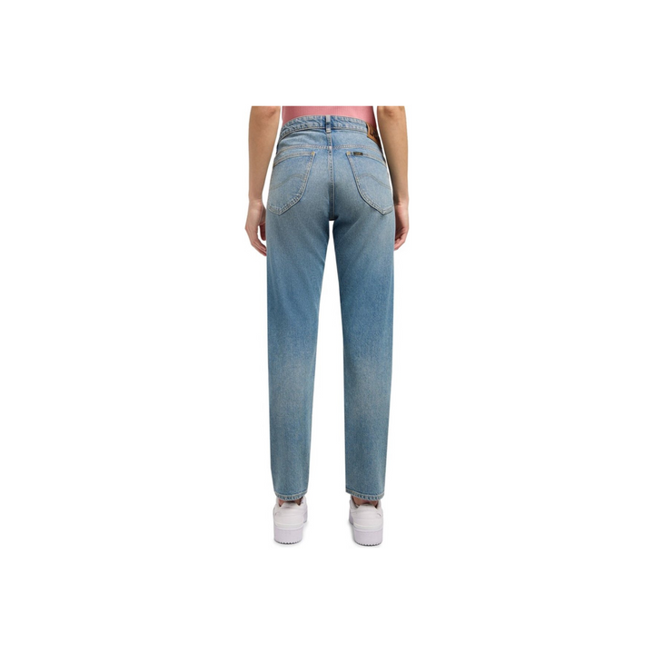 Lee Dames Rider Jeans Blauw
