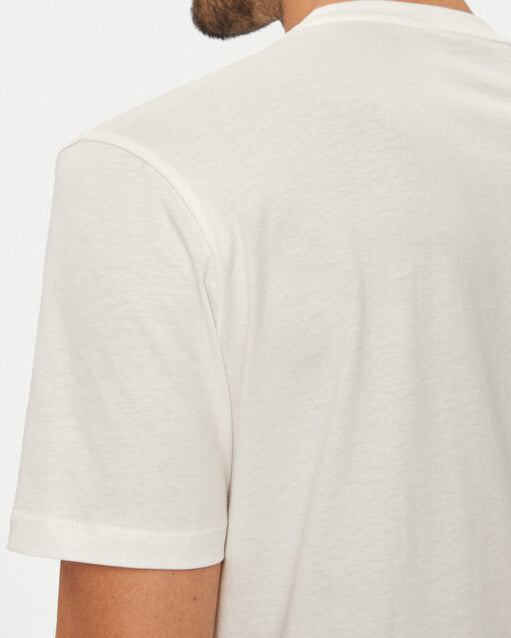 Armani Exchange T-shirt van katoenen jersey met grafisch logo