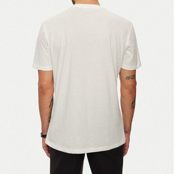 Armani Exchange T-shirt van katoenen jersey met grafisch logo