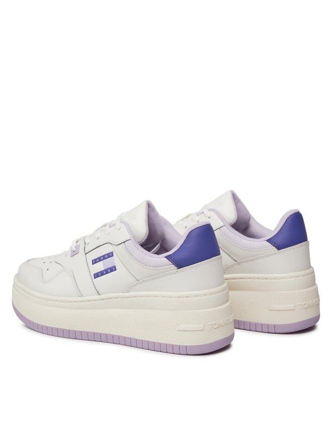 Tommy Hilfiger TJW Retro Basket Flatform Lavender Flower – Schoenen