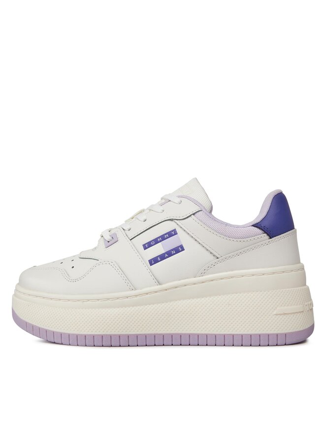 Tommy Hilfiger TJW Retro Basket Flatform Lavender Flower – Schoenen