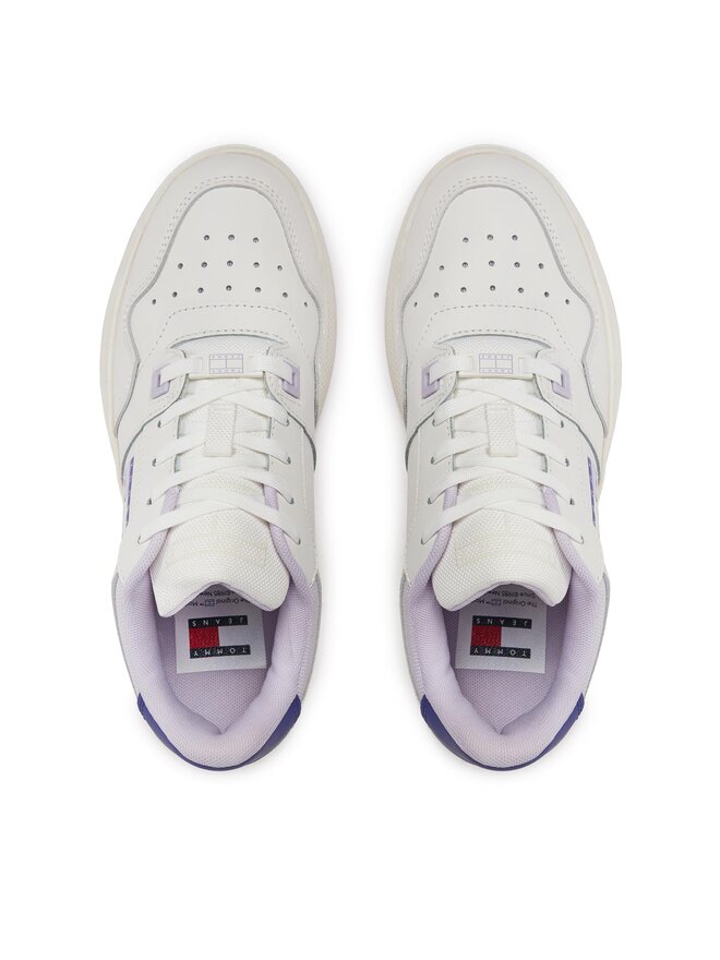 Tommy Hilfiger TJW Retro Basket Flatform Lavender Flower – Schoenen