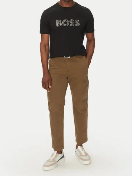 Hugo Boss Zwart Katoenen T-shirt