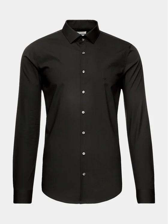 Calvin Klein Poplin Slim Fit Overhemd