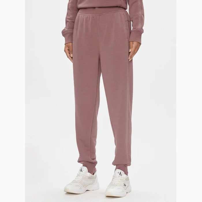 Calvin Klein dames sportbroek met logotape en omgeslagen zoom